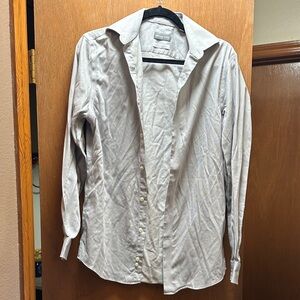 Michael Kors Silver Textured Shirt